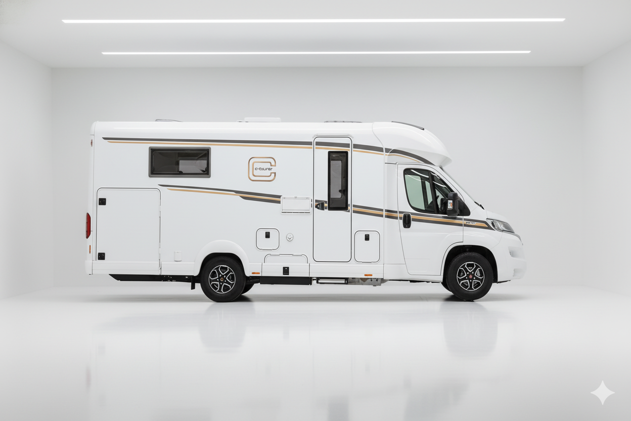 Carthago C1-tourer T – Seitenansicht des Reisemobils